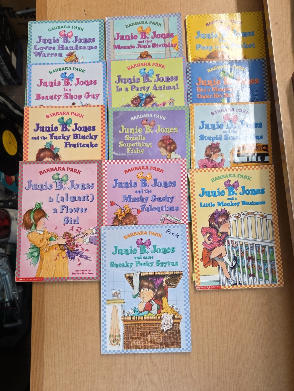 Lot of 13 Vintage Junie B Jones by Barbara Park Kids Chapter Paperback Books